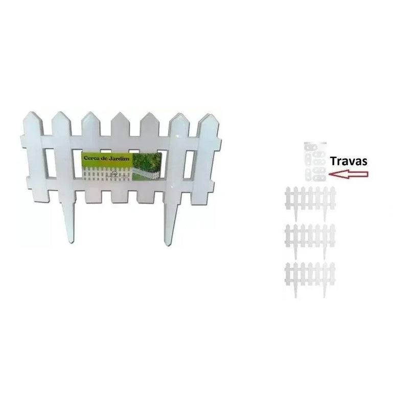 Cercas Decorativas para Jardim 24 Pçs