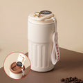 Copo Térmico Café 450ml Inox Display Digital