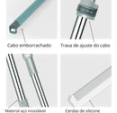 Rodo de Silicone Para Limpar Piso 2 em 1