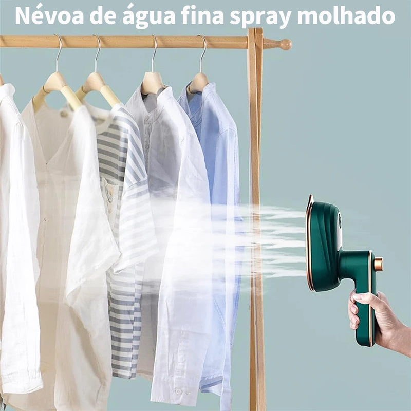 Mini Ferro de Passar Roupas Para Viagem